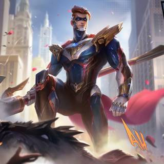 8k superhero wallpaper