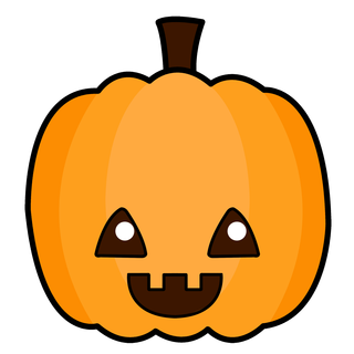 Cartoon pumpkin wallpaper