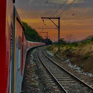 Train aesthetic wallpaper