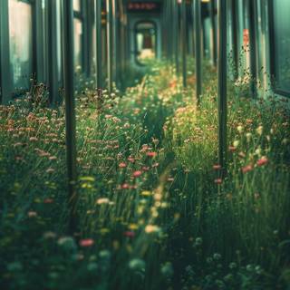 Train aesthetic wallpaper