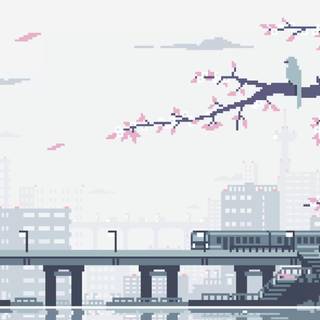 Train aesthetic wallpaper