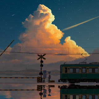 Train aesthetic wallpaper