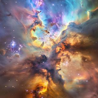 Cosmic phone wallpaper