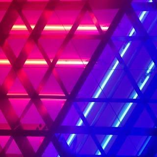 Red and blue aesthetic wallpaper