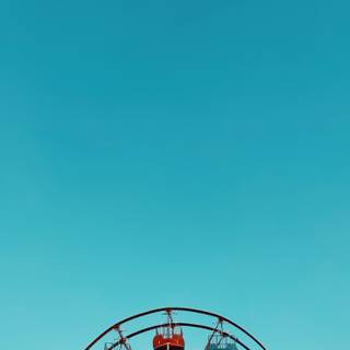 Red and blue aesthetic wallpaper