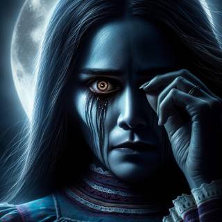 Creepy horror wallpaper