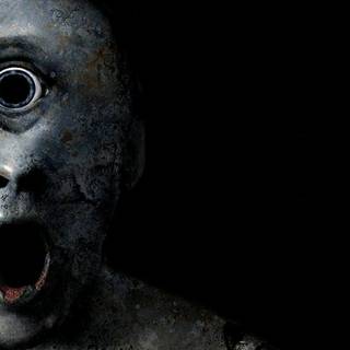 Creepy horror wallpaper