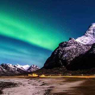 iPhone Norway winter wallpaper