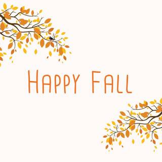 HD simple autumn wallpaper