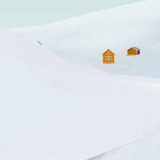 Winter house mobile wallpaper