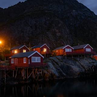 iPhone Norway winter wallpaper