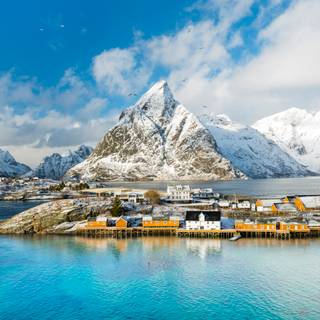 iPhone Norway winter wallpaper