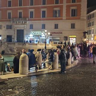 Winter Rome wallpaper