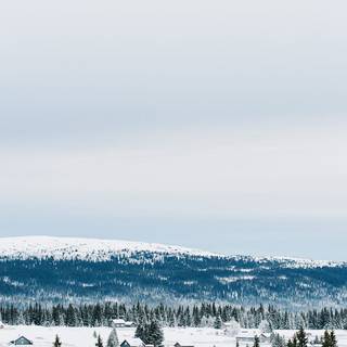 iPhone Norway winter wallpaper