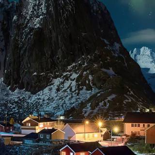 iPhone Norway winter wallpaper
