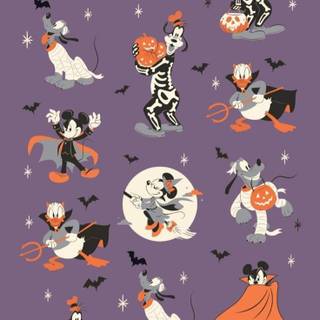 Halloween cute Disney wallpaper