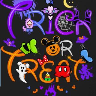 Halloween cute Disney wallpaper
