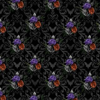 Black and purple Halloween wallpaper