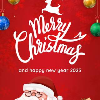 Merry Christmas 2025 wallpaper