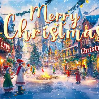 Merry Christmas 2025 wallpaper