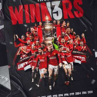 Manchester United FA Cup wallpaper