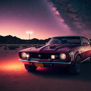 Car night 4k wallpaper