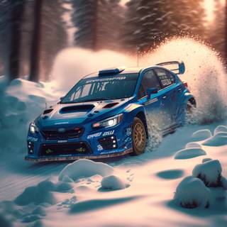 Rally car 4k wallpaper