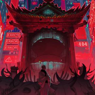 Jujutsu Kaisen phone 8k wallpaper