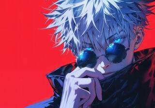 Satosugu desktop wallpaper