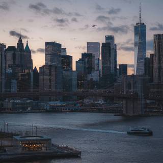 4k New York sunset wallpaper