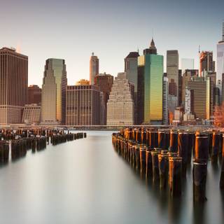 4k New York sunset wallpaper