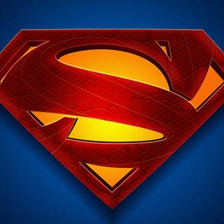 Superman logo 4k iPhone wallpaper