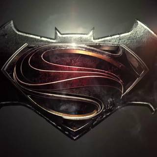 Superman 4k logo wallpaper