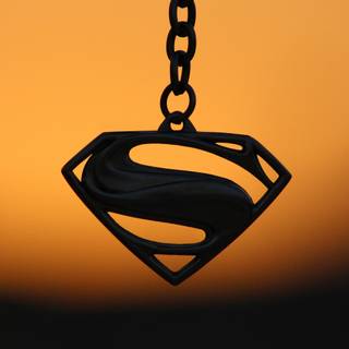 Superman 4k logo wallpaper