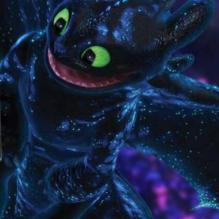 Night Fury phone wallpaper