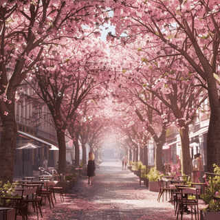 Blossom tree iPhone wallpaper