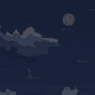 Midnight blue iPhone wallpaper