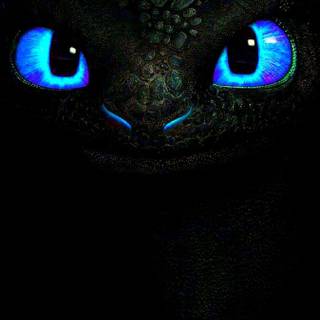 Night Fury phone wallpaper