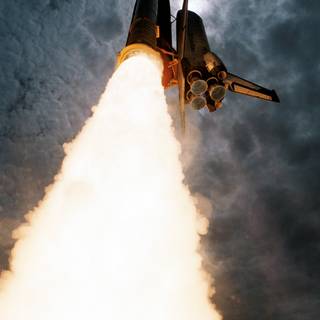 Space shuttle iPhone wallpaper