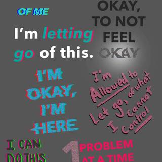 Phone distraction wallpaper