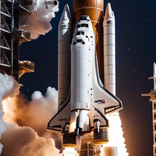 Space shuttle iPhone wallpaper