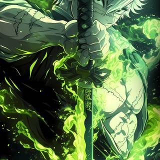 Sanemi iPhone wallpaper