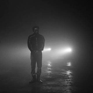 Simple black phone wallpaper