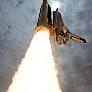 Space shuttle iPhone wallpaper