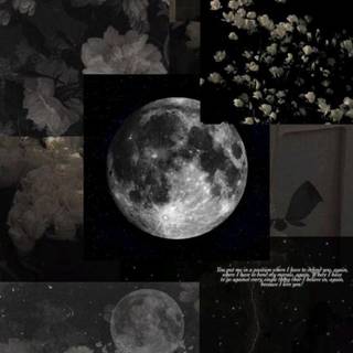 Moon aesthetic iPhone wallpaper