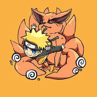 Cute Naruto iPhone wallpaper