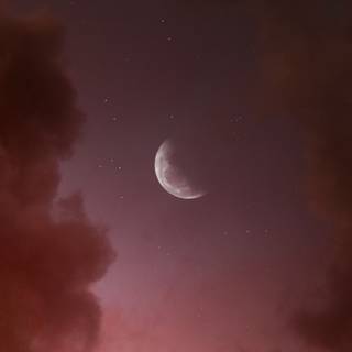 Moon aesthetic iPhone wallpaper