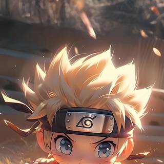 Cute Naruto iPhone wallpaper