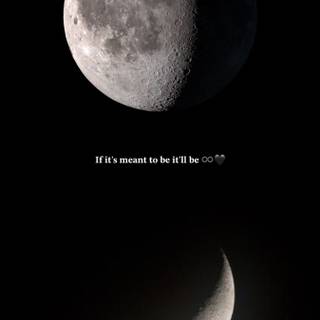 Moon aesthetic iPhone wallpaper