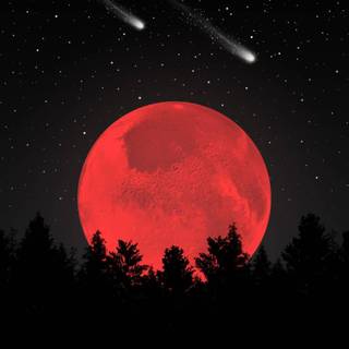 Moon aesthetic iPhone wallpaper